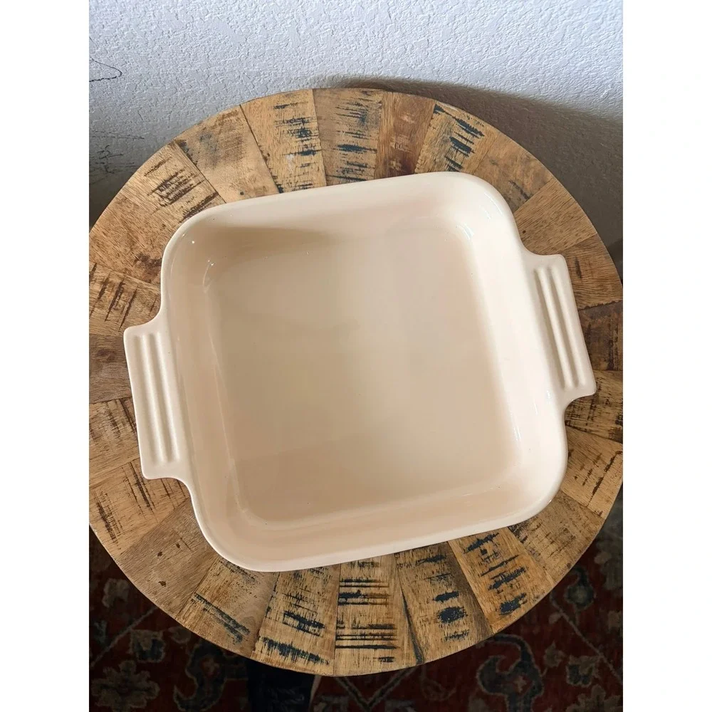 Le Creuset Heritage Square Stoneware Baker Cerise Red 8 x 8 x 2 Casserole Dish